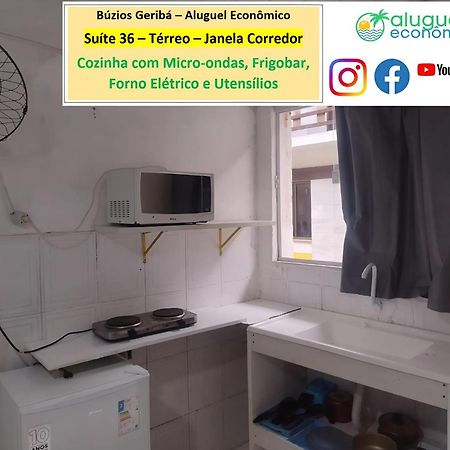 Buzios - Geriba - Suites - Aluguel Economico エクステリア 写真